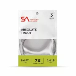 Scientific Anglers Absolute Trout 3-pack - 9 Ft