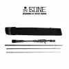Bone Black River Travel Baitcast Rods