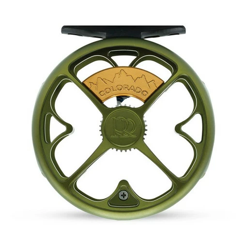 Ross Reels Ross Colorado Fly Reel 2/3 - Matte Olive 1 Ross Reels Ross Colorado Fly Reel 2/3 - Matte Olive
