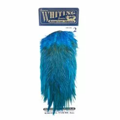 Whiting Farms American Rooster Saddle Kingfisher Blue
